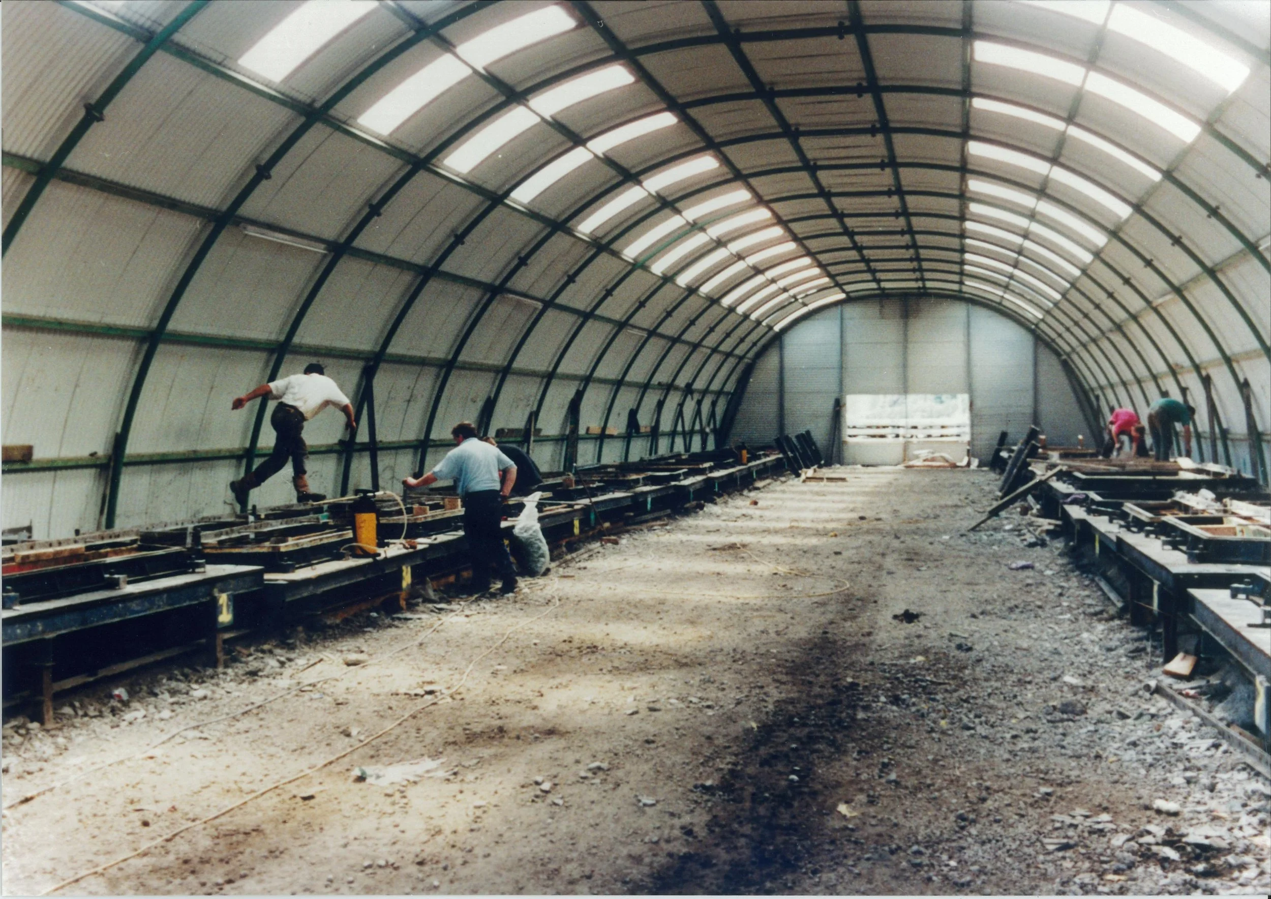 Romney as used on bridge parapet casting