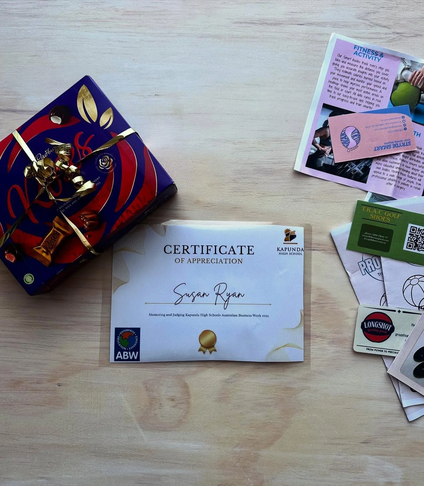 This past week, I had the pleasure of mentoring a group of Year 11 students at Kapunda High School as part of the ABW (Australian Business Week) program.

I helped each team develop their brand &ndash; giving ideas and direction on their concepts to 