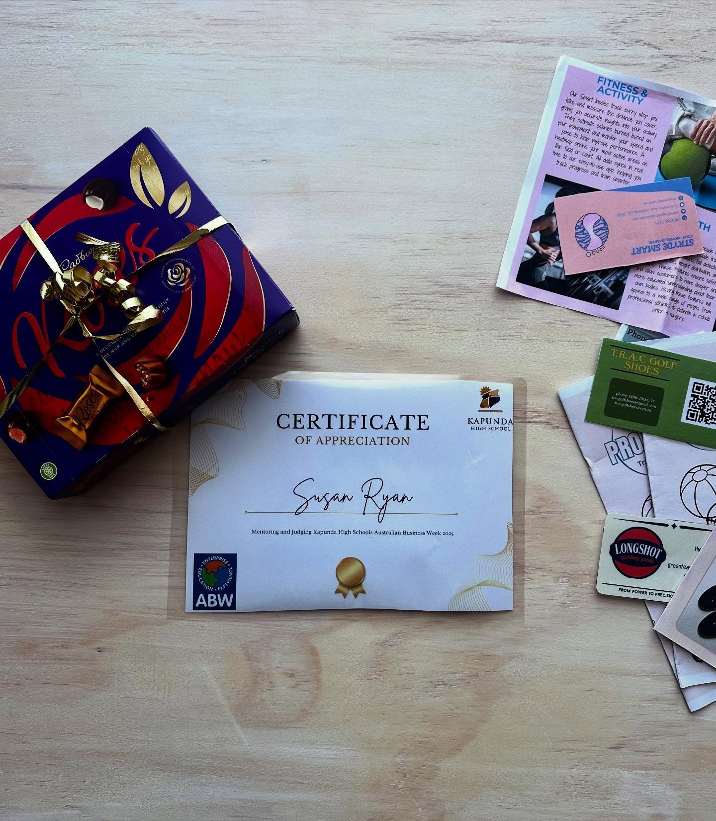 This past week, I had the pleasure of mentoring a group of Year 11 students at Kapunda High School as part of the ABW (Australian Business Week) program.

I helped each team develop their brand &ndash; giving ideas and direction on their concepts to 