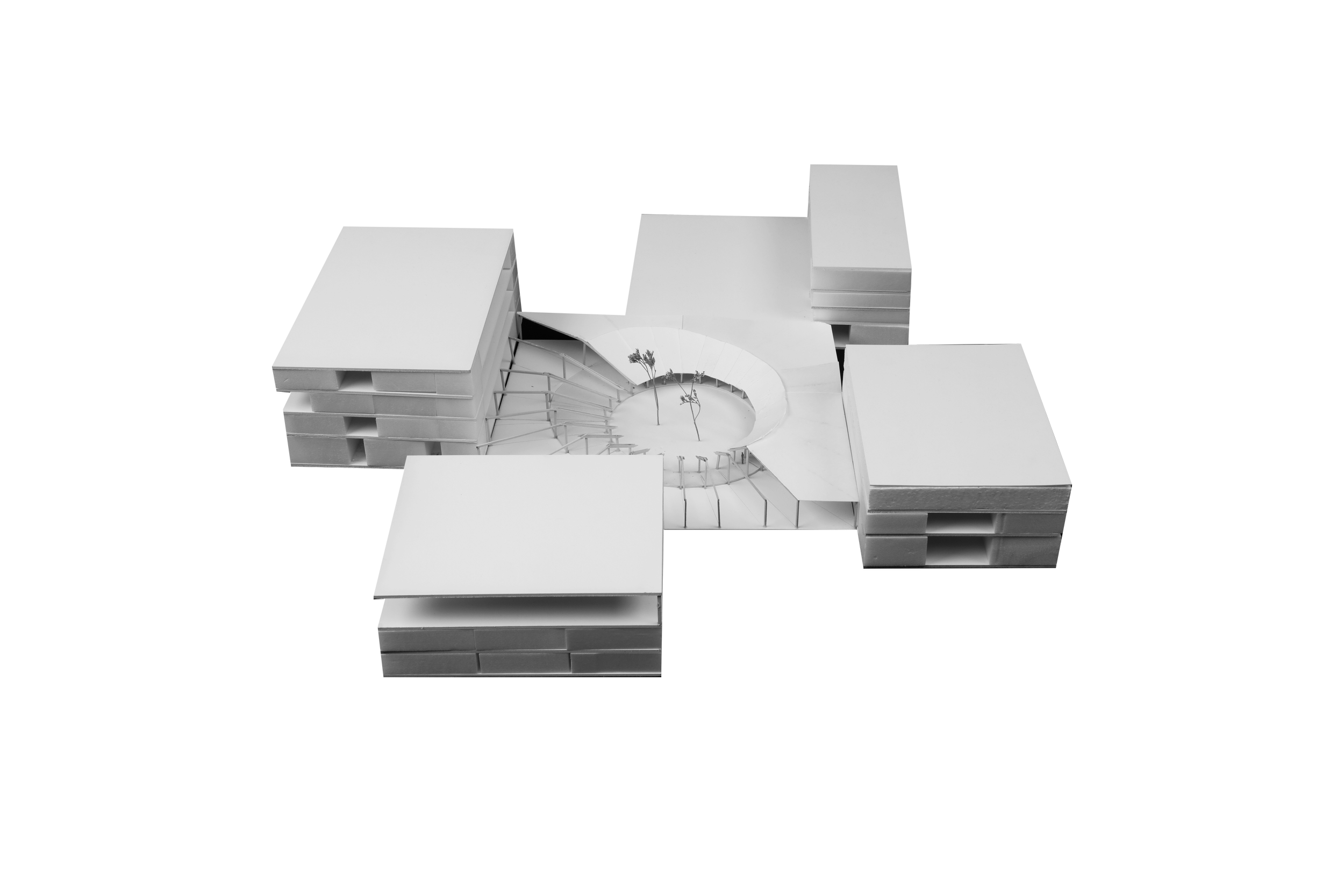 Impluvium | Competition Project for a Construction of a High School | Internship, Pool Architekten