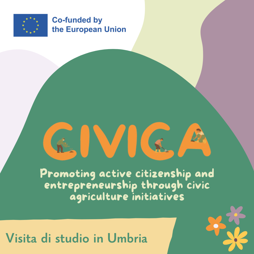Aperta la call per partecipare alla visita di studio in Umbria del progetto Erasmus+ Civica!