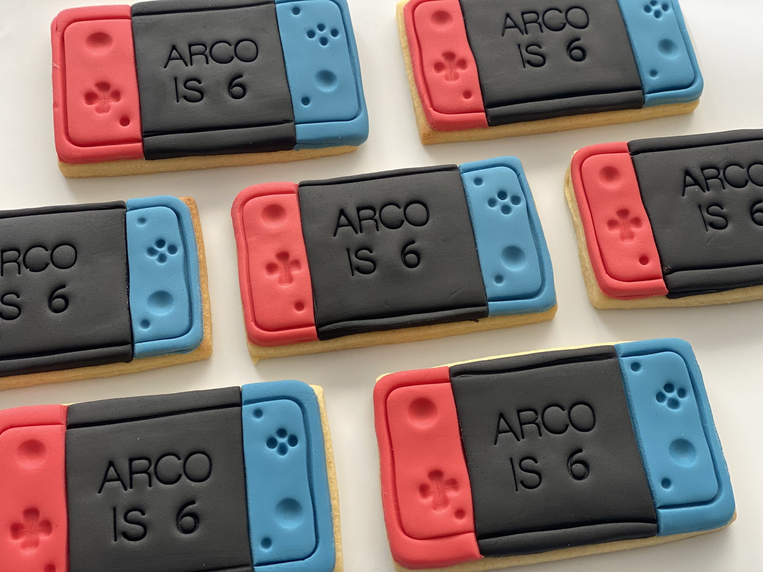 Gaming Party Biscuits
