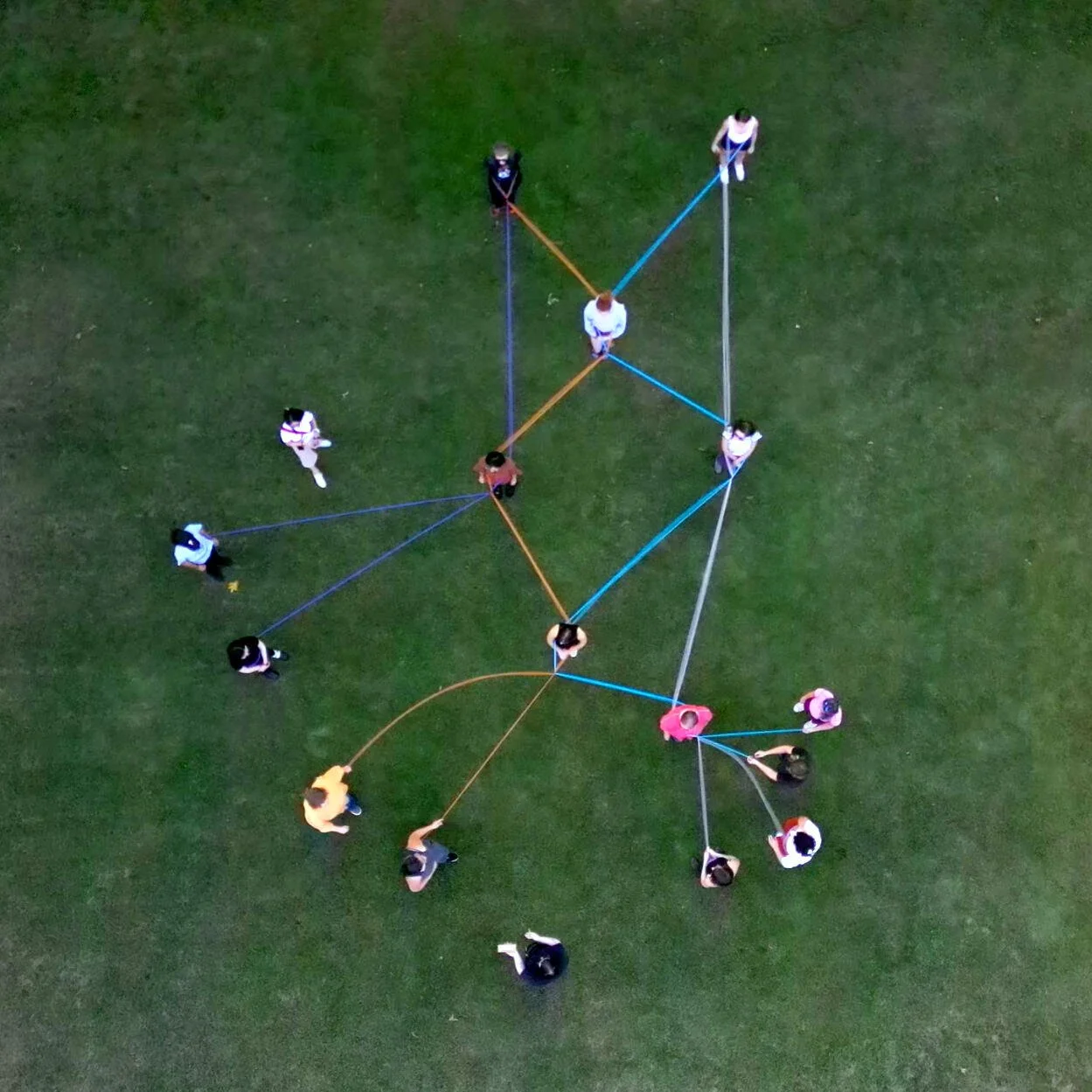 Ground Ensemble: Human-Scale Bobbin Lace Performance