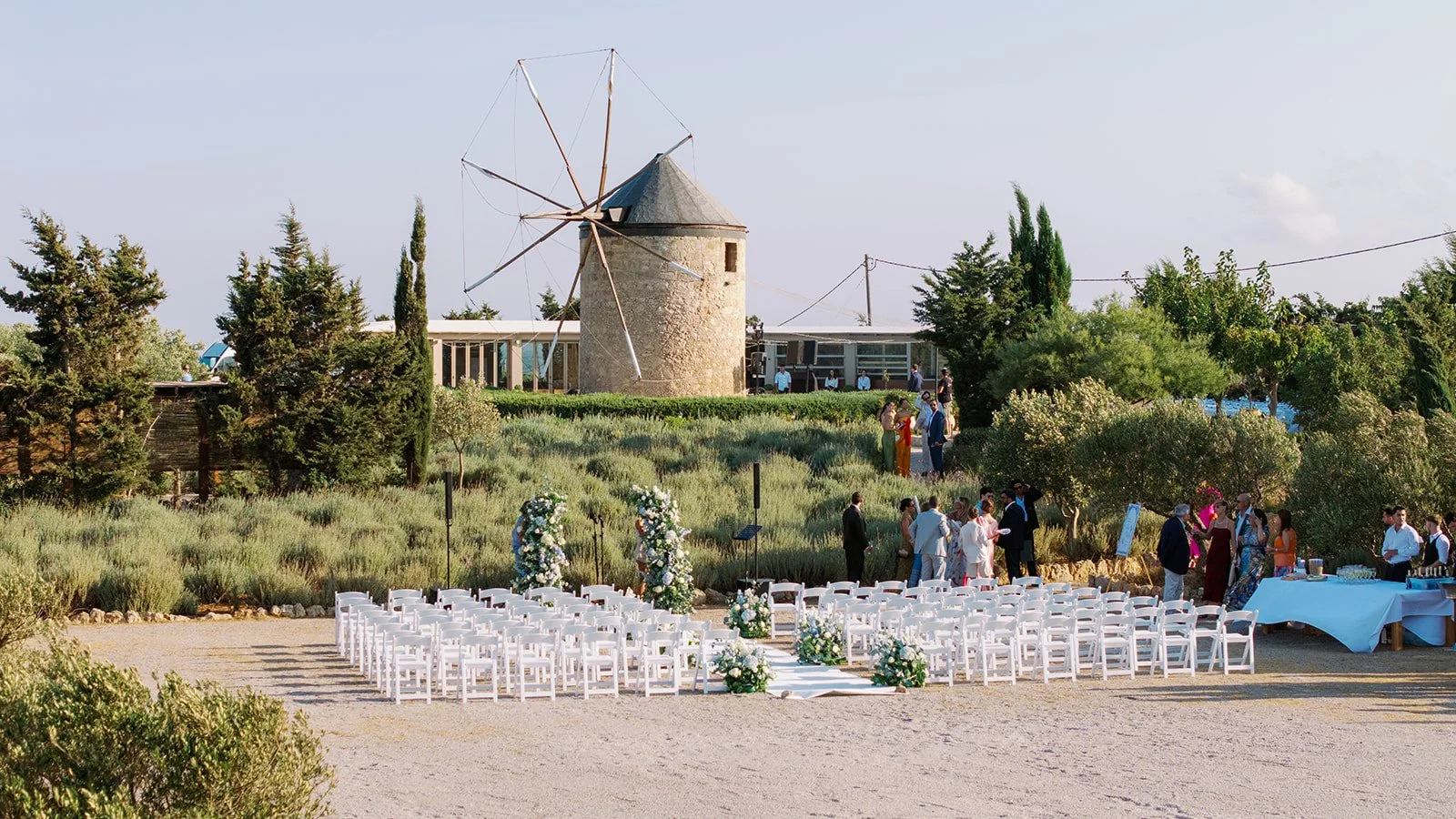 Kythira wedding at the Windmill
