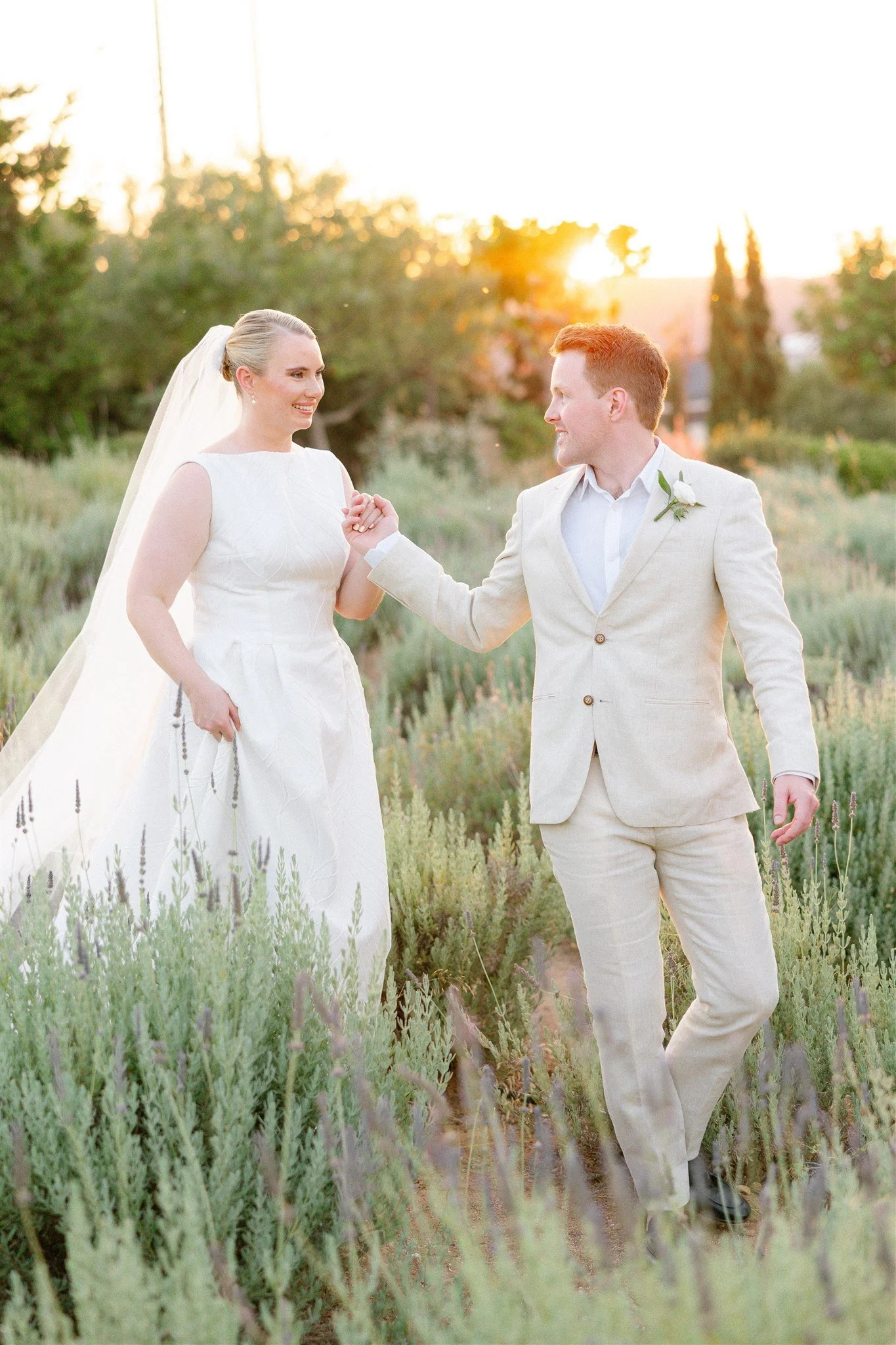 Eleni & Tom Elegant White Themed Wedding