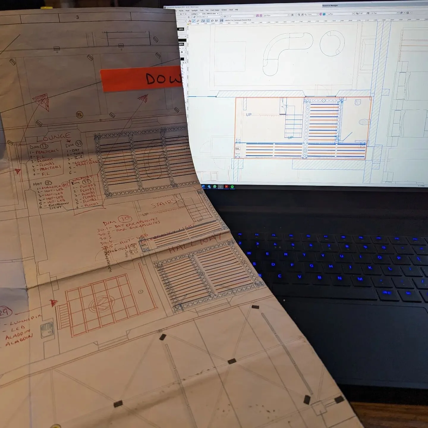 Been catching up on some paper work for upcoming shows today!