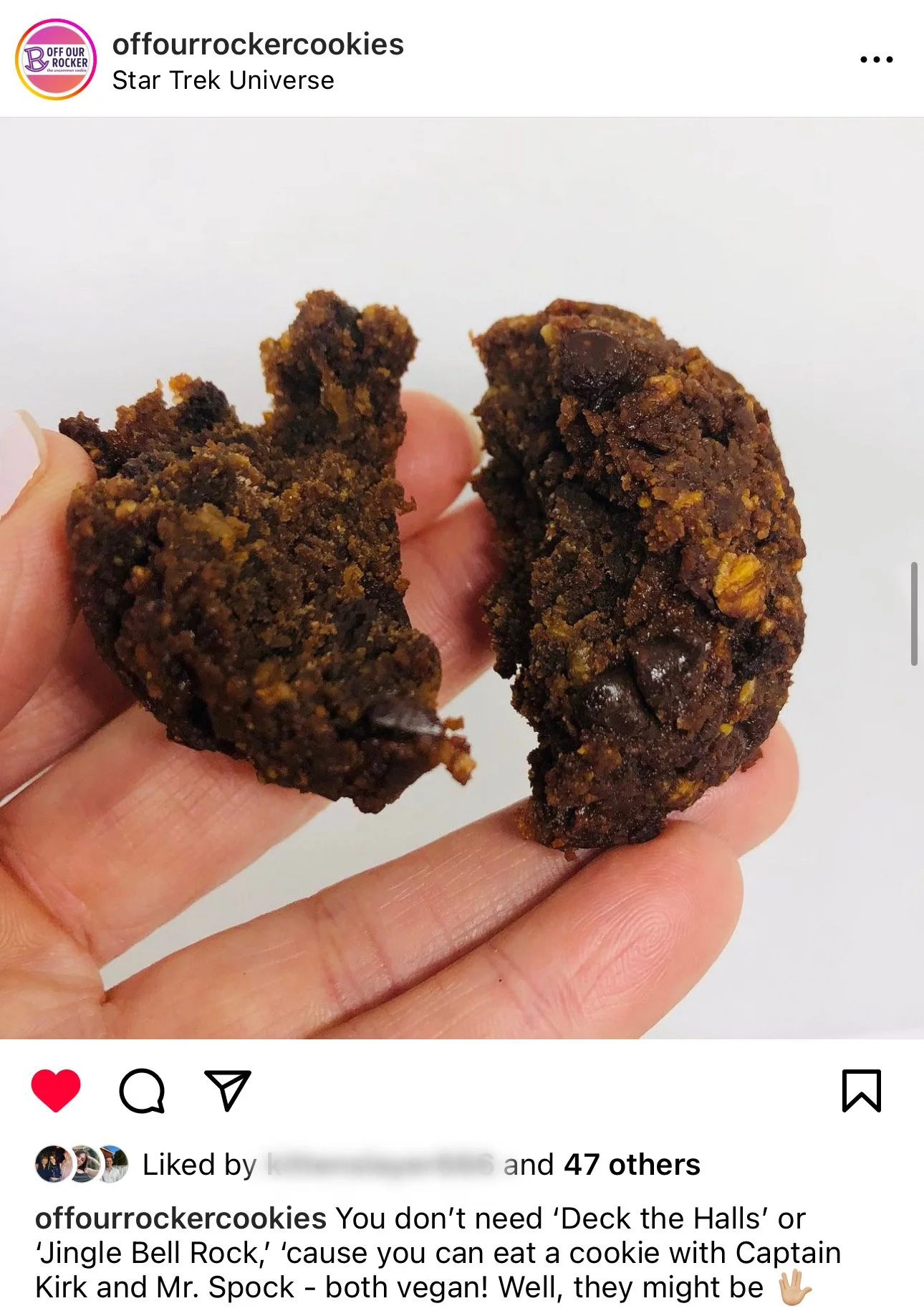 Caption drafted for company social.