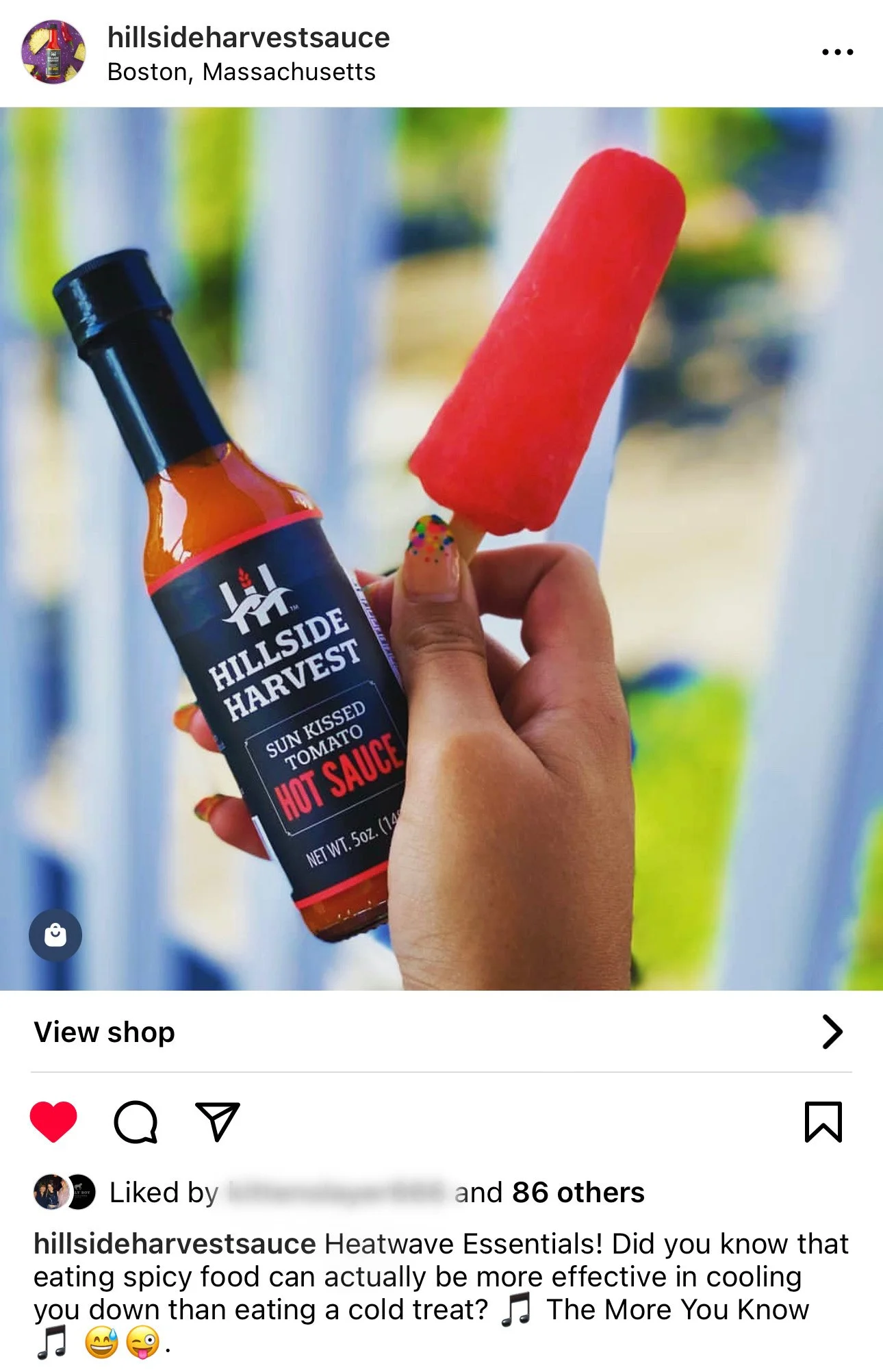 Photograph and caption drafted for company.