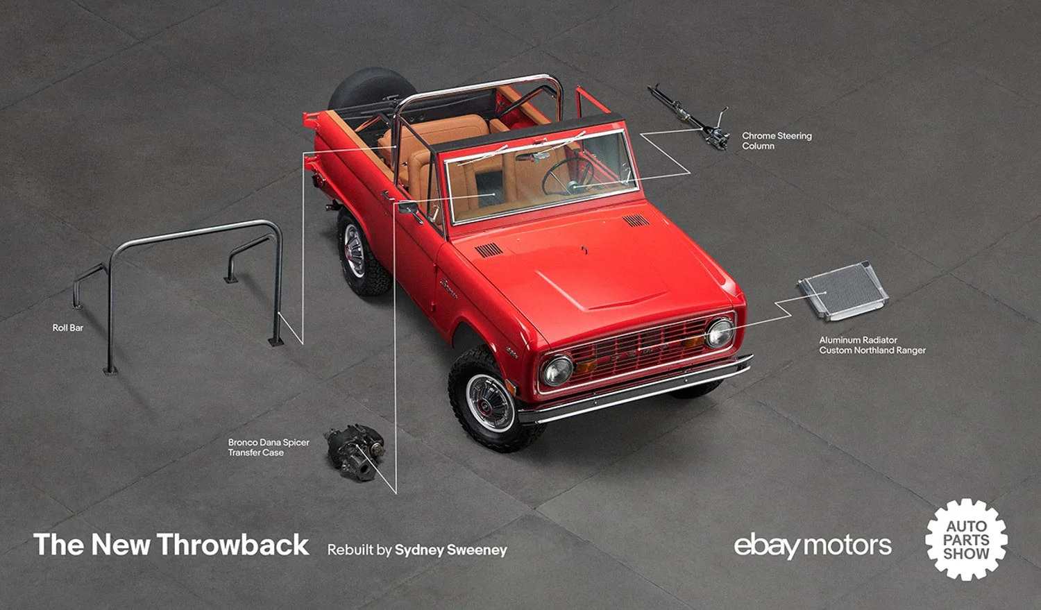 Auto brand photography by New York commercial photographer Adam Lerner -  YouTuber GrindHardPlumbing at the New York Auto Parts show in the Classic Car Club in New York City