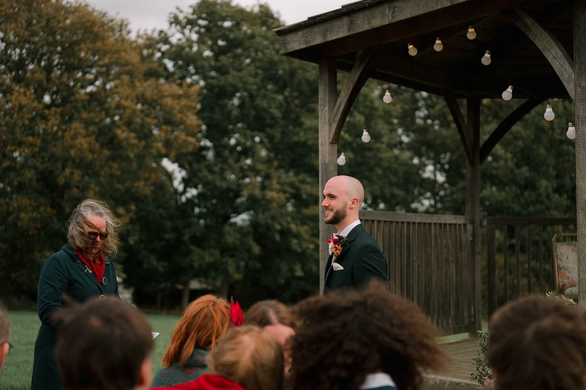Groom waiting for the Bride