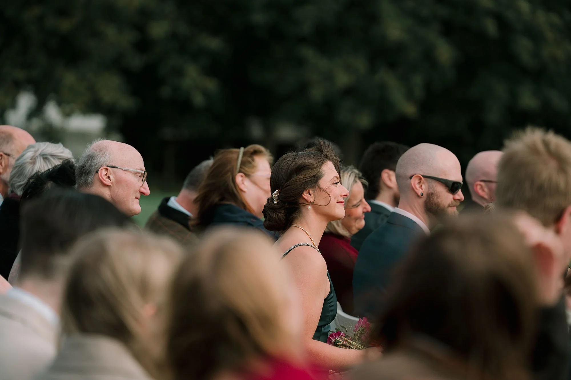 bridesmaid Smiling