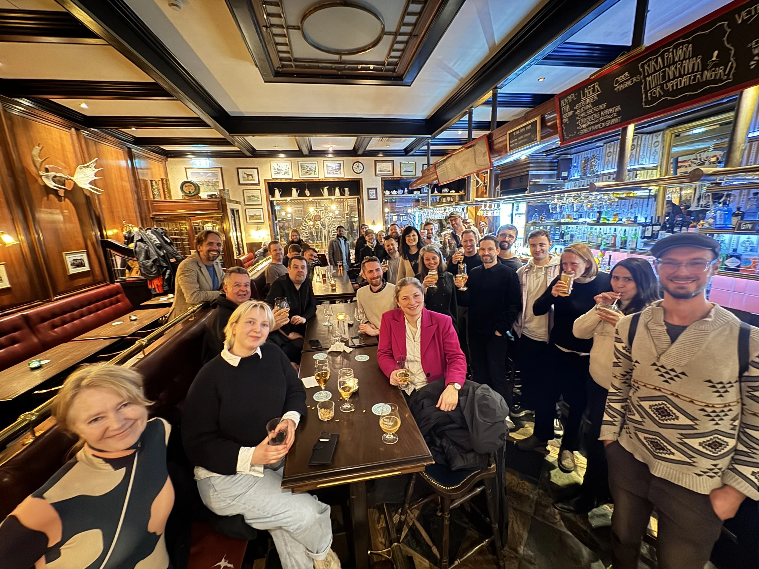 Well-attended Malmö-Copenhagen music tech drinks event!