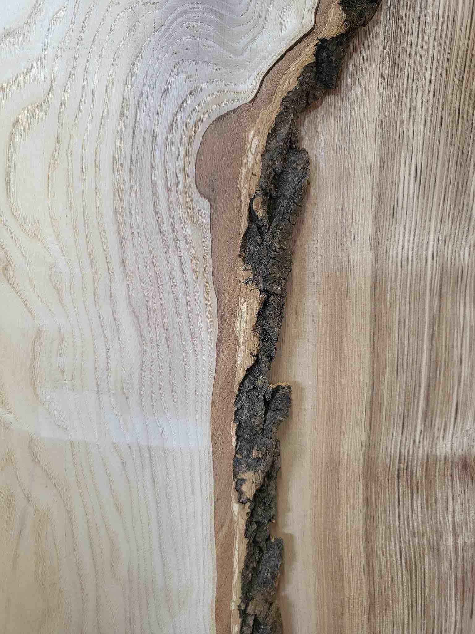 Sample of Scottish Ash hardwood board