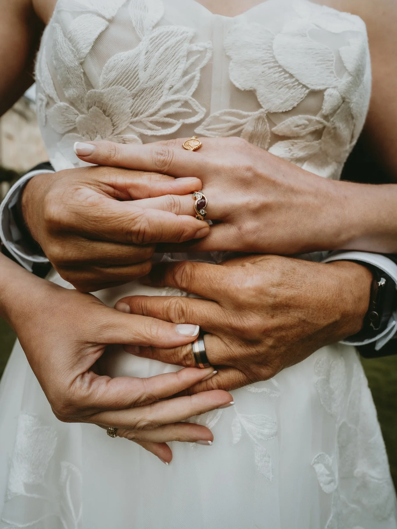 A few favourites from an intimate hand-fasting ceremony under Glastonbury Tor with these beautiful souls

Ariel &amp; Brian travelled from the States to get married in a spot very close to their hearts, so they weren&rsquo;t going to let a little rai