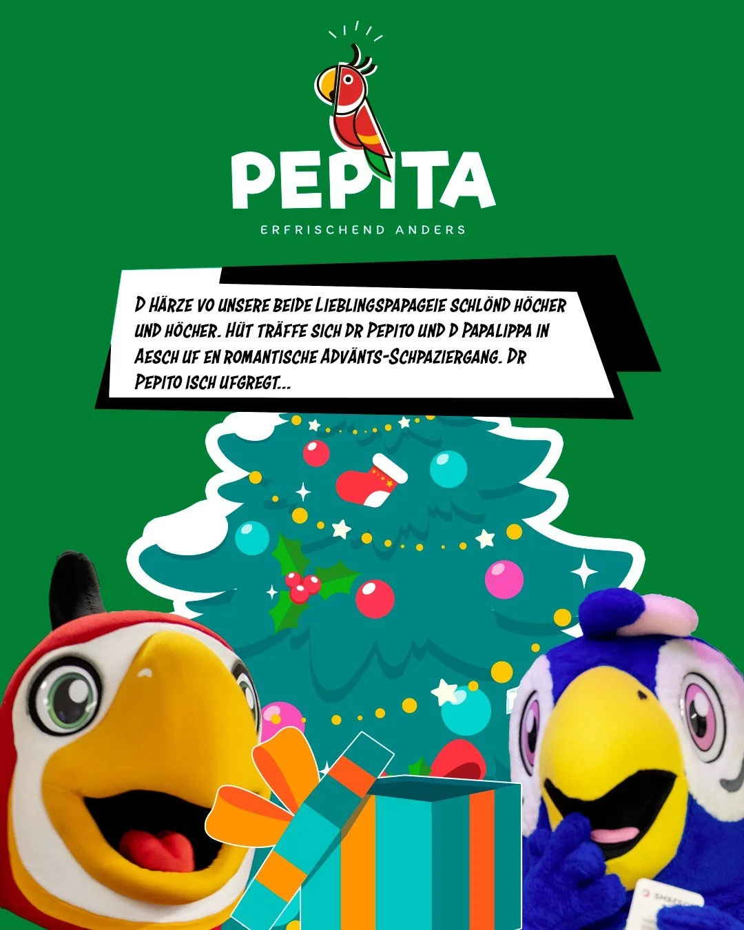 Es war still. Es war kalt. 🥶
Aber sie hatten sich &ndash; und ein p&auml;&auml;rli Socken.
Manchmal ist das genug.
💝

📸 Swipe durch Papalippas und Pepitos erste gemeinsame Weihnachten.
🎁 Was war dein sch&ouml;nstes Geschenk dieses Jahr?
.
.
.
#pa