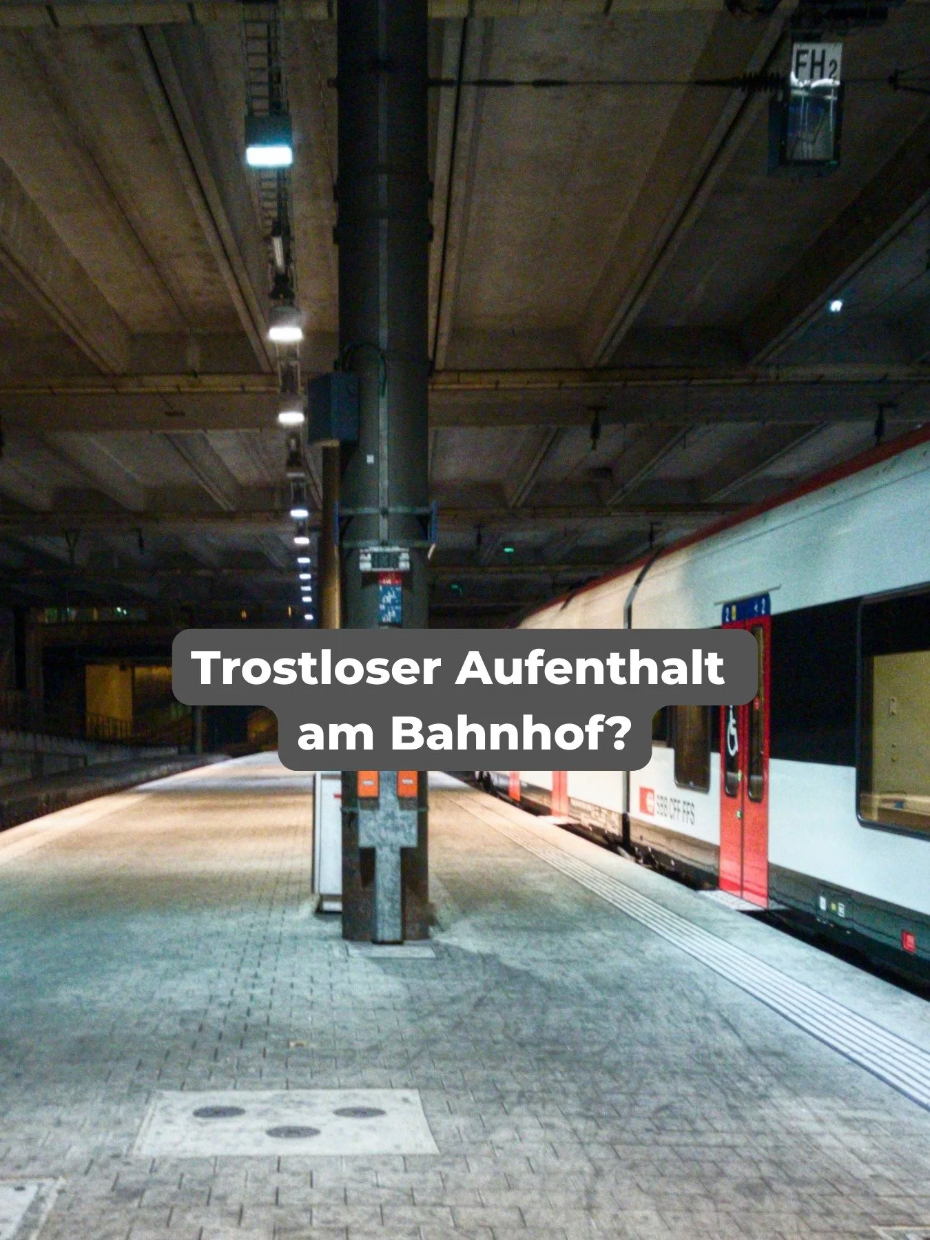 Mal ganz ehrlich: Wie viel Zeit verbringst du t&auml;glich an Orten, die nur Mittel zum Zweck sind?

Leider sind diese Orte oft sehr trist. Viel Grau, viel leerer Raum, Stille oder aber unangenehmer L&auml;rm.

Schnapp dir daf&uuml;r dein Lieblings-P