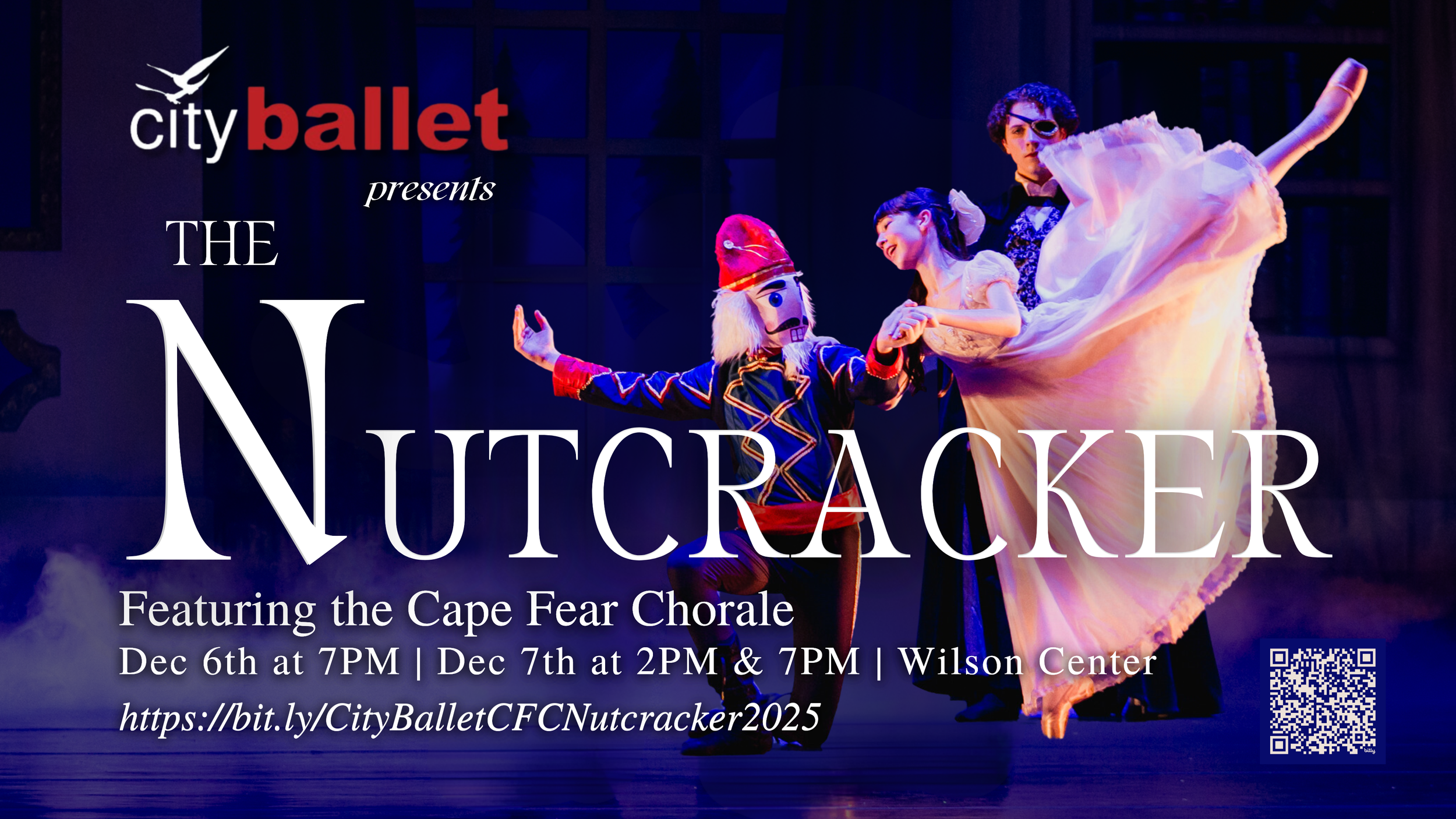 City Ballet Presents: The Nutcracker with the Cape Fear Chorale
