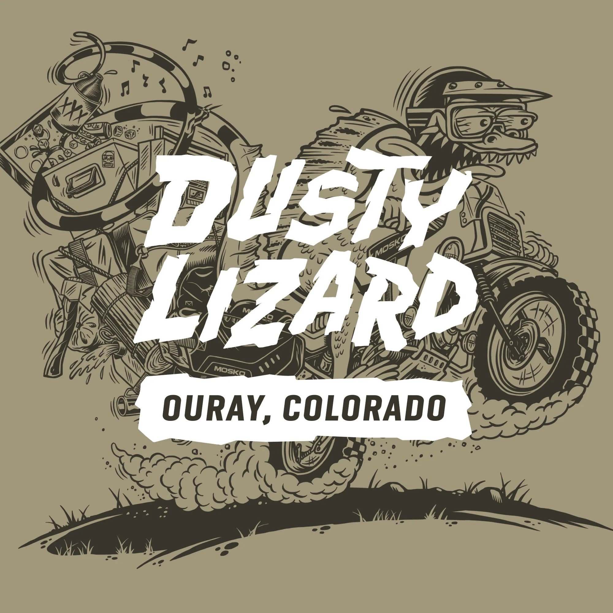 Trail Training during the Dusty Lizard Campout | Ouray, CO