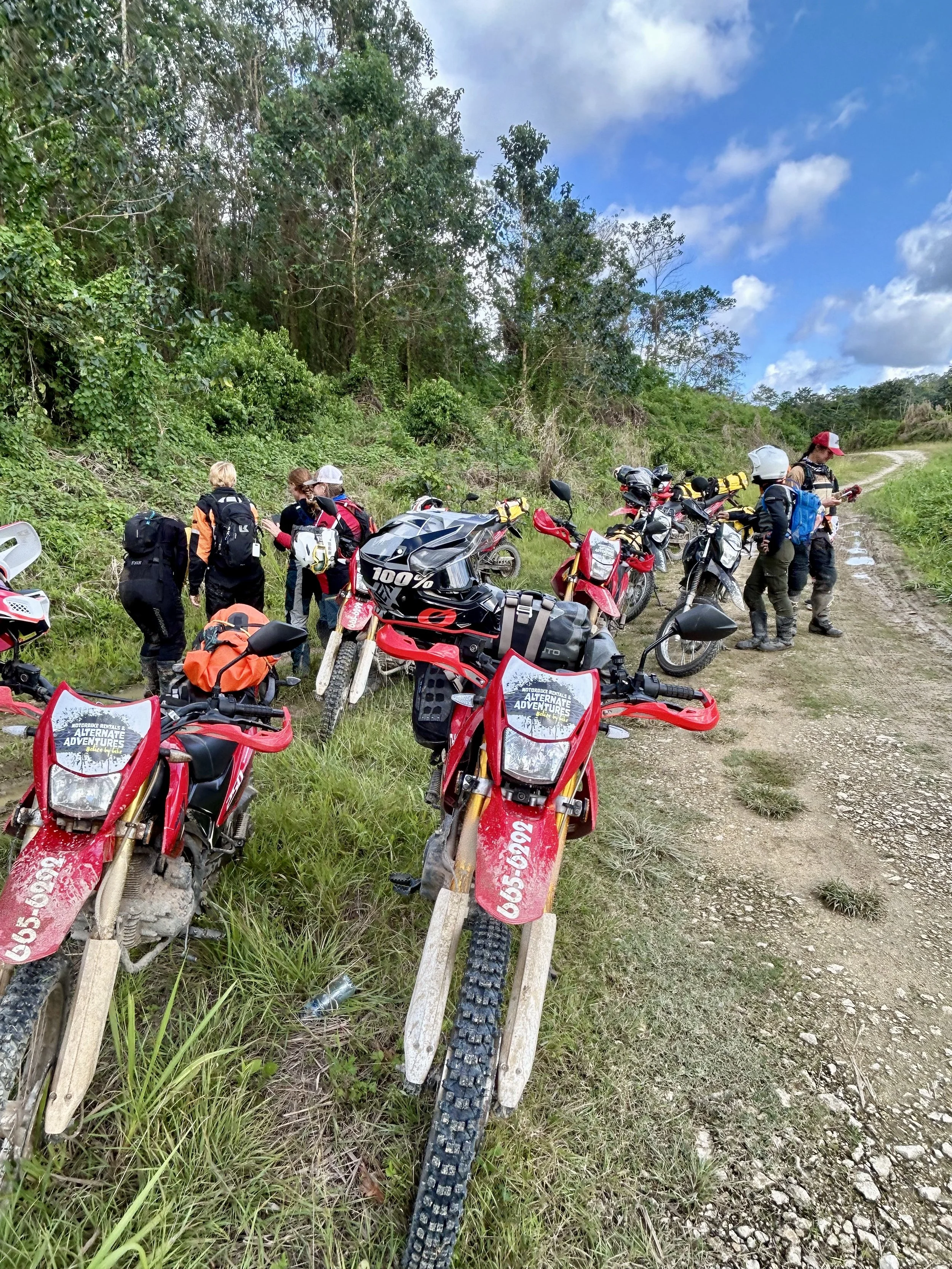 All-Female Motorcycle Adventure to West Belize and Northern Guatemala