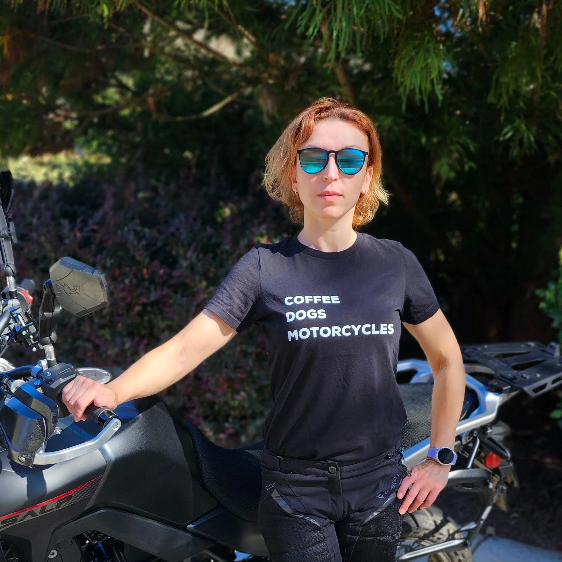 Coffee/Dogs/Moto Women's Relaxed T-Shirt