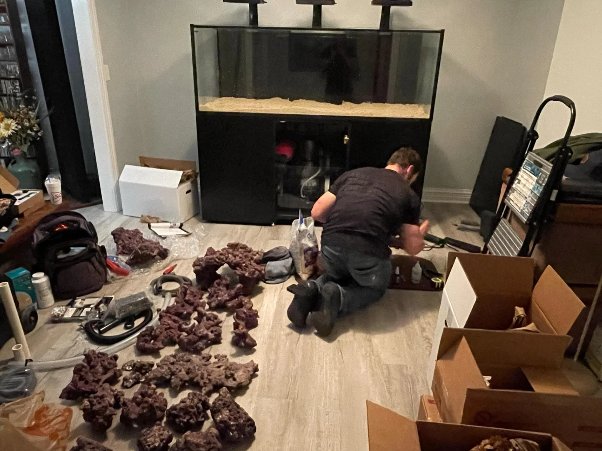 NEW TANK SET UP/ INSTALL