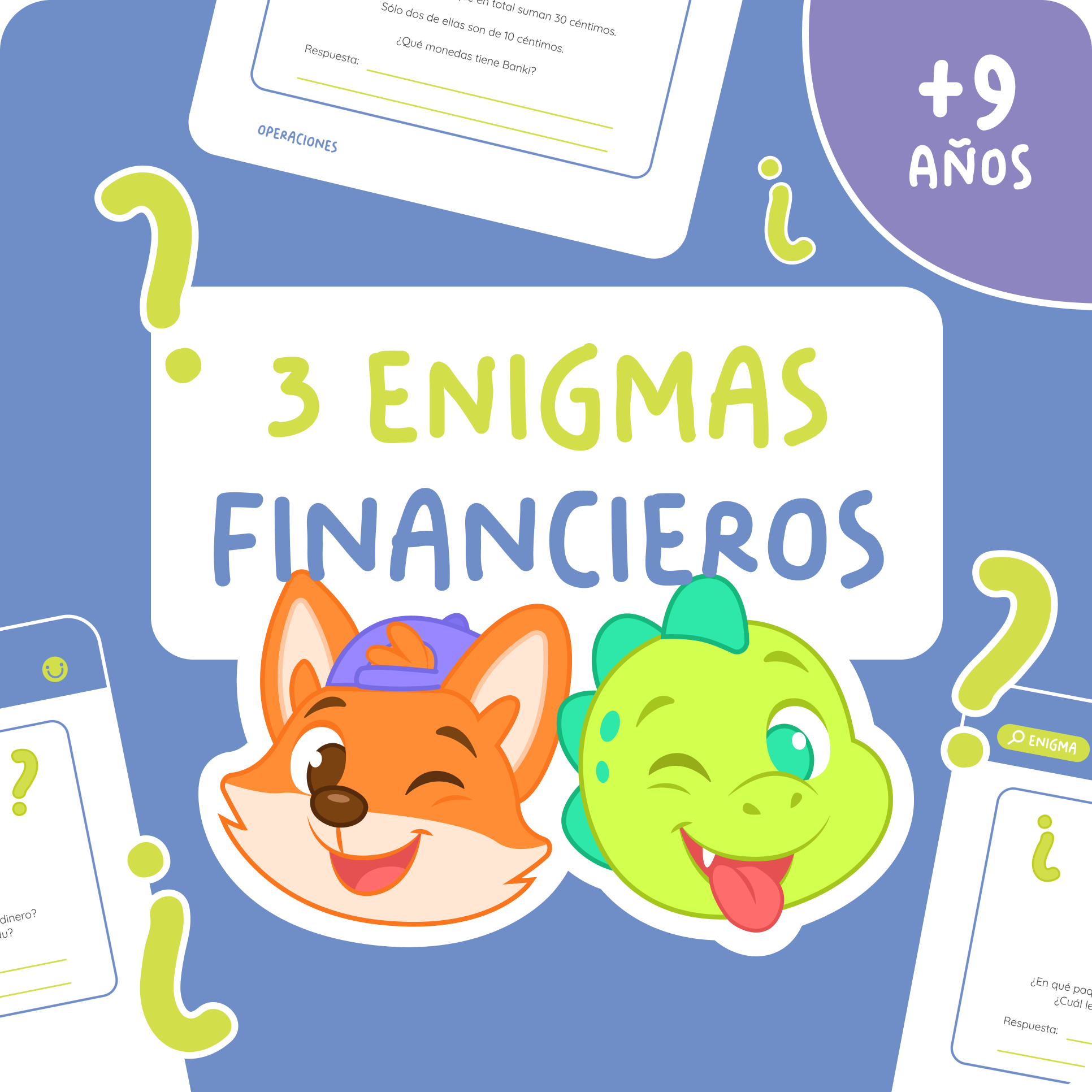 3 Enigmas Financieros (+9 años)