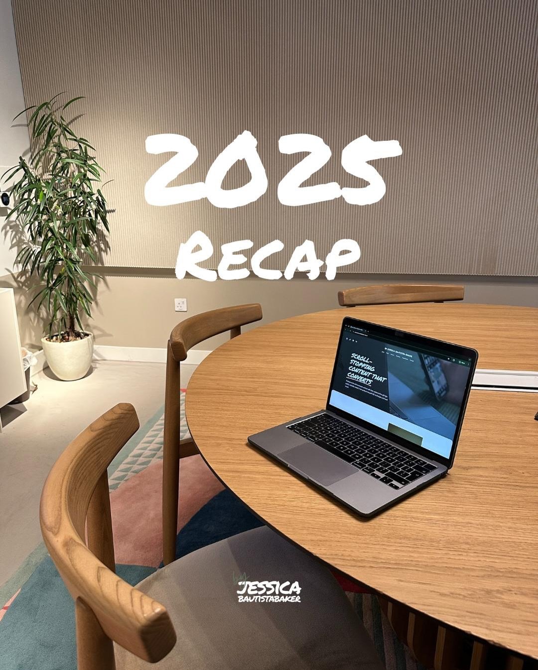 2025 certainly had its ups and downs!

I may have even thought a few times maybe this life isn&rsquo;t for me 😅 but I&rsquo;m so glad I stuck it out, from losing clients at the beginning of the year to still being able to work remotely from countrie