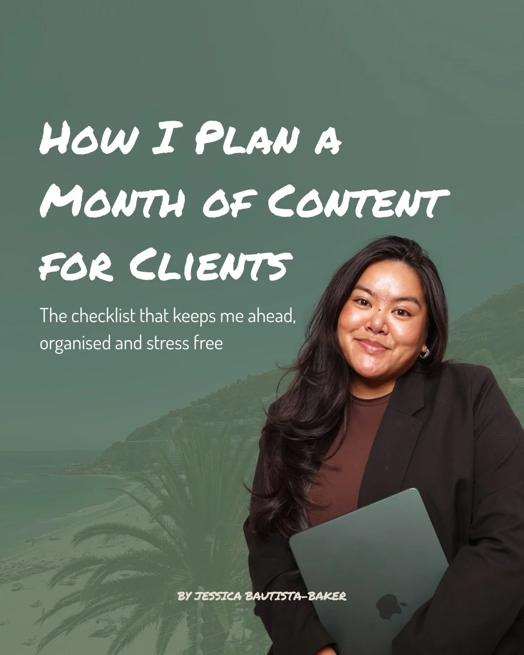 If you know me, planning and being organised is my thing ✨

I need a checklist, a clear plan and to feel ahead of the game, so this is how I map out a full month of content for my clients in just a few hours 🙌🏽

Simple structure, batch shooting, qu