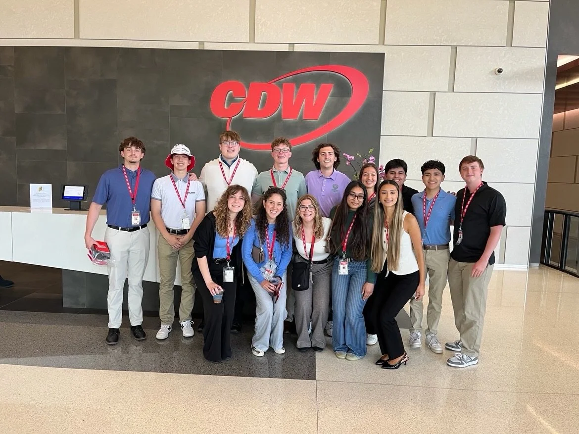 Last week our chapter attended a site visit at CDW. We&rsquo;re super grateful for the opportunity to learn and network with professionals in their corporate environment, as well as see an Alumni from our chapter! Thank you to our Vice President of E