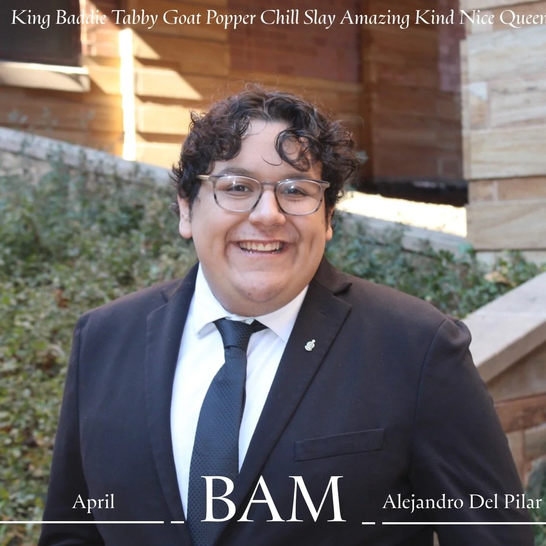 Congratulations to our April BAM Alejandro Del Pilar! Alejandro served as our IBFC Chair connecting our fraternity with the others in the College of Business making sure we are up to date and involved.

💙💛

#BAM #akpsi #isu #illinoisstateuniversity