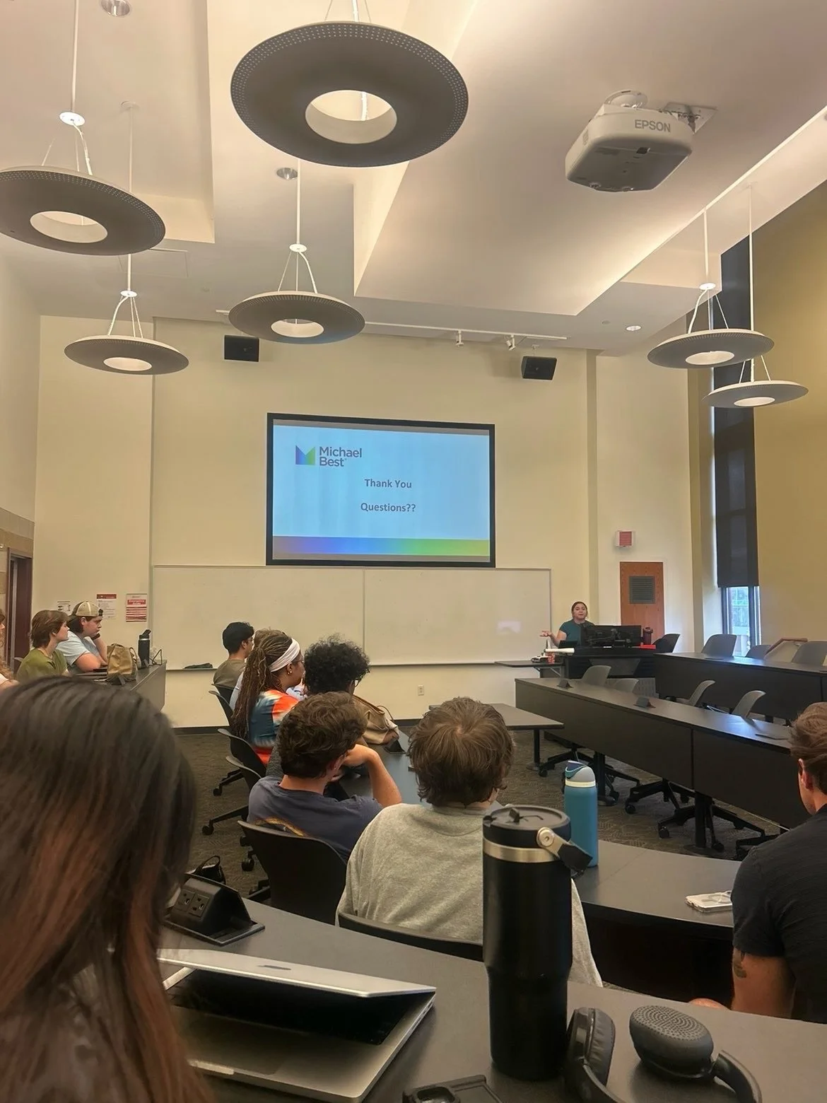Our professional chair, Audrey Castaneda, hosted an event so brothers could present their internship positions. This was a great event to learn about our brother&rsquo;s experiences! 

💙💛

#business #fraternity #akpsi #ilstu #professionalism