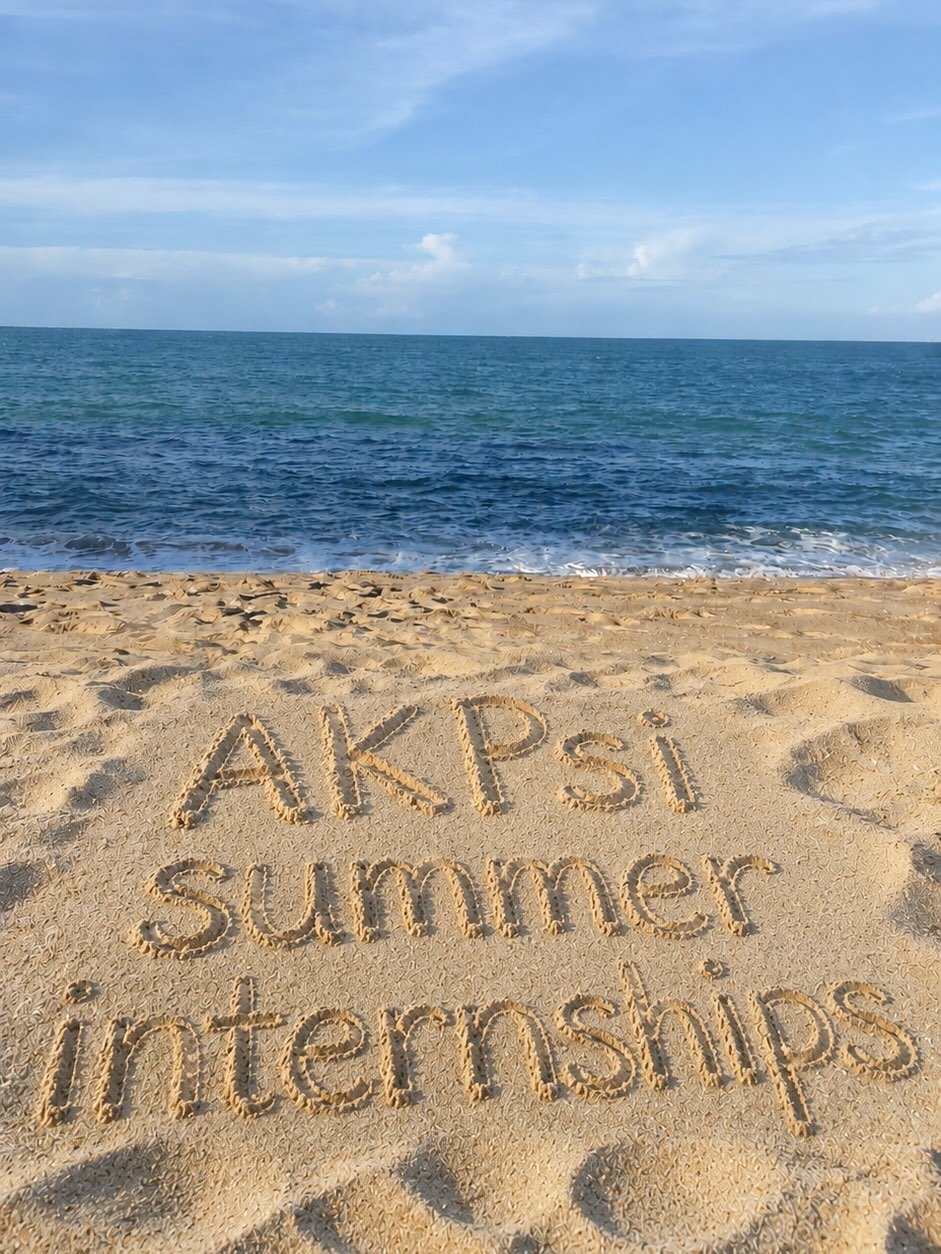 ⭐️INTERNSHIP SPOTLIGHT⭐️

Spotlighting some of our incredible brothers and their summer internships! From gaining hands-on experience across a variety of industries to building valuable professional connections, these opportunities have helped shape 