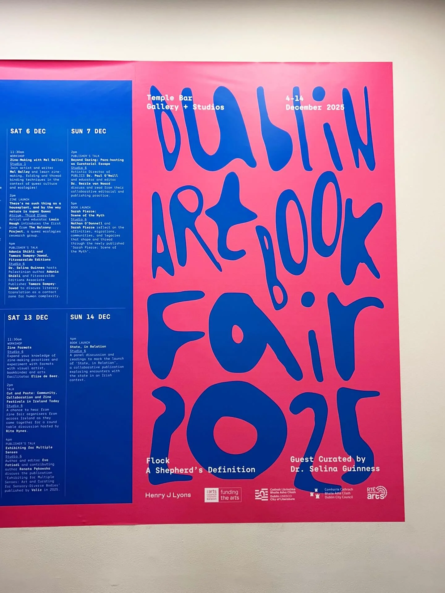 Hi everyone! Almost forgot to share about the @dublinartbookfair 📕 

You can buy my books &lsquo;Бааһынай&rsquo; (Baakhynai) and &lsquo;Nuclear War Survival Manual&rsquo; at the @templebargalleryandstudios from 4th to 14th of December! Big thank you