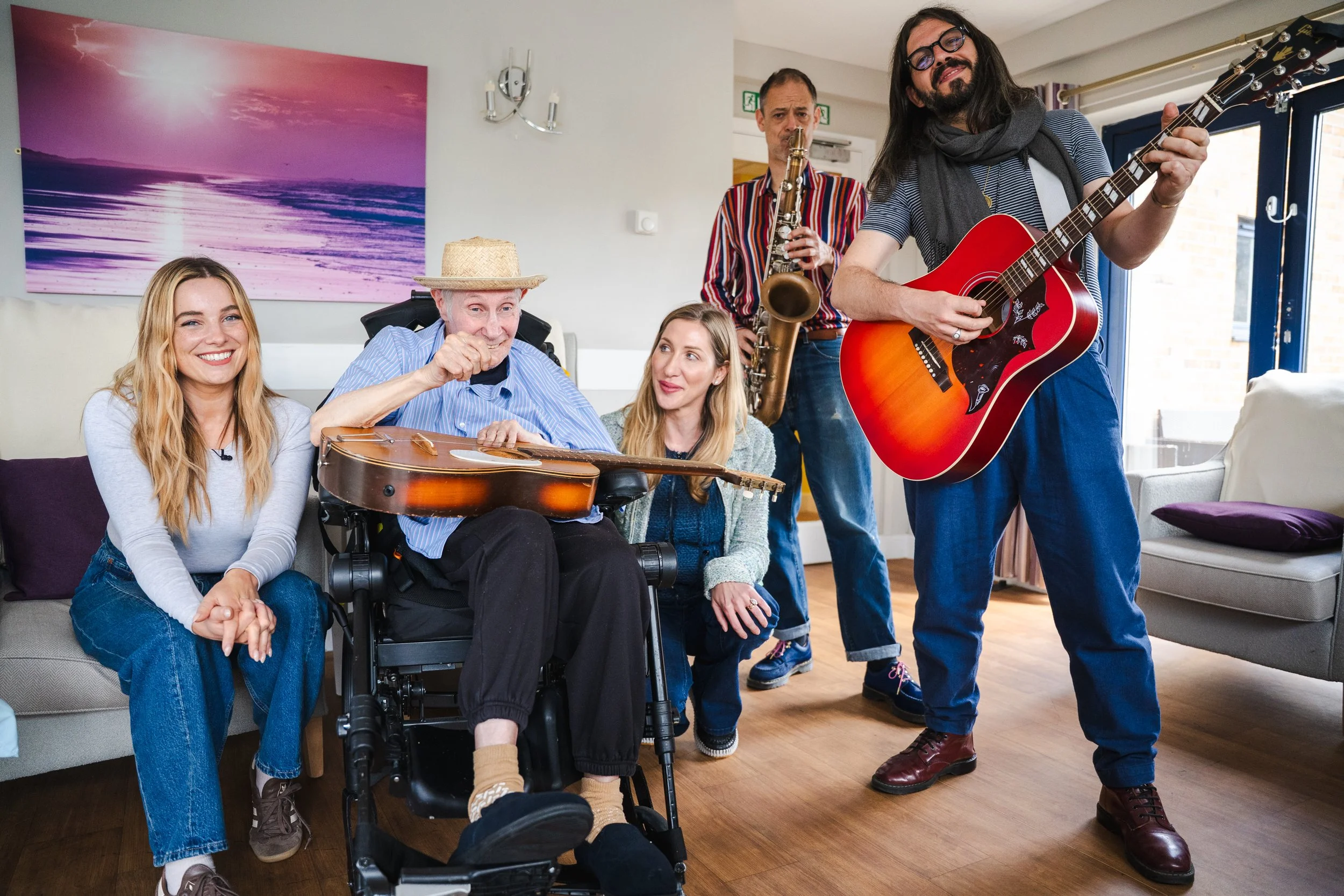 Sian Welby inspired by the power of live music in dementia care by The Spitz