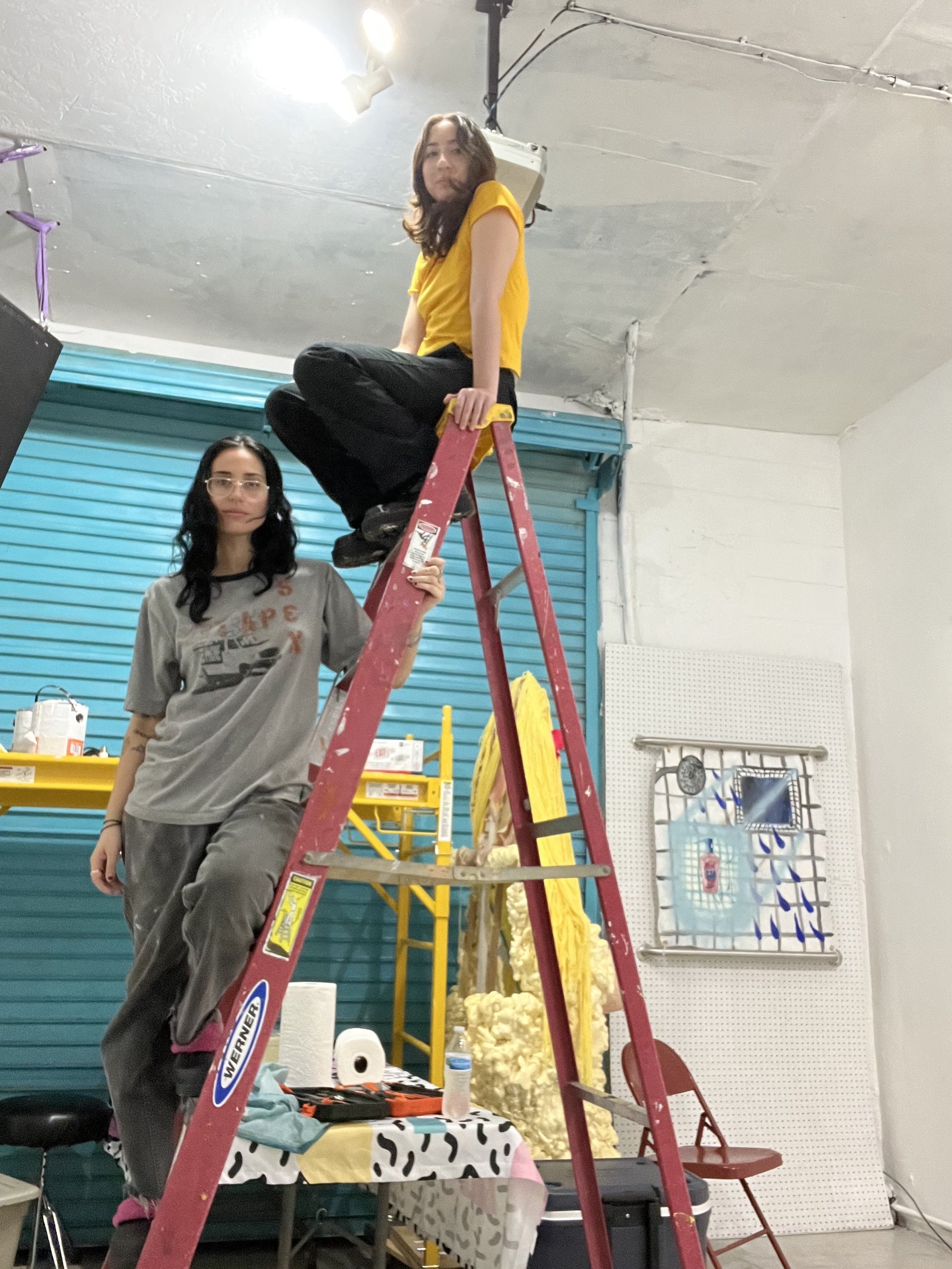 staring touching process photo: ladder.jpg