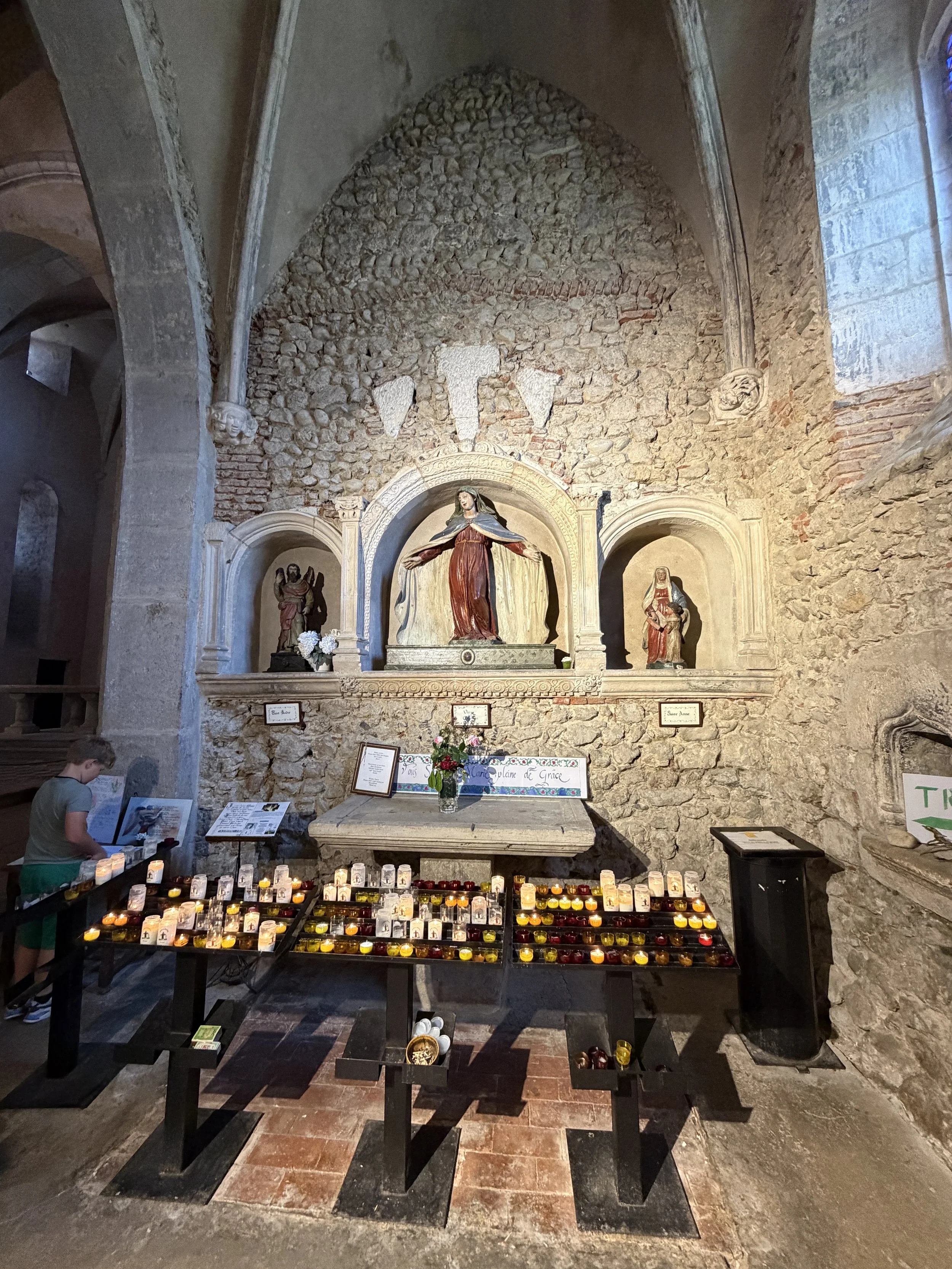 A Message From Mary-Magdalene in Pérouges, France. 