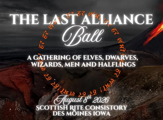 The Last Alliance Ball: A gathering of elves, dwarves, wizards, men and halflings.