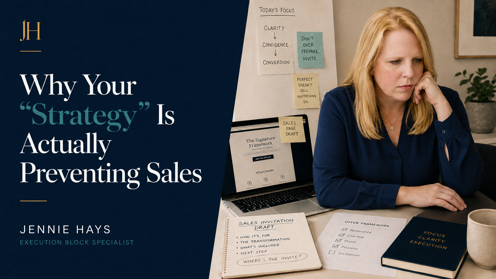 Why Your “Strategy” Is Actually Preventing Sales