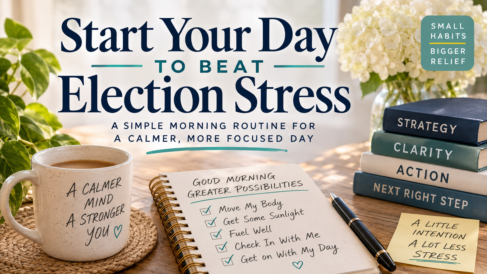 How to Start Your Day to Beat Election Stress
