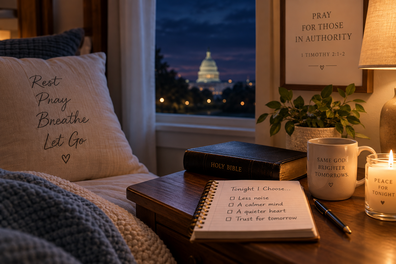 Nightly Meditation/Prayer Routine to Ease Election Stress