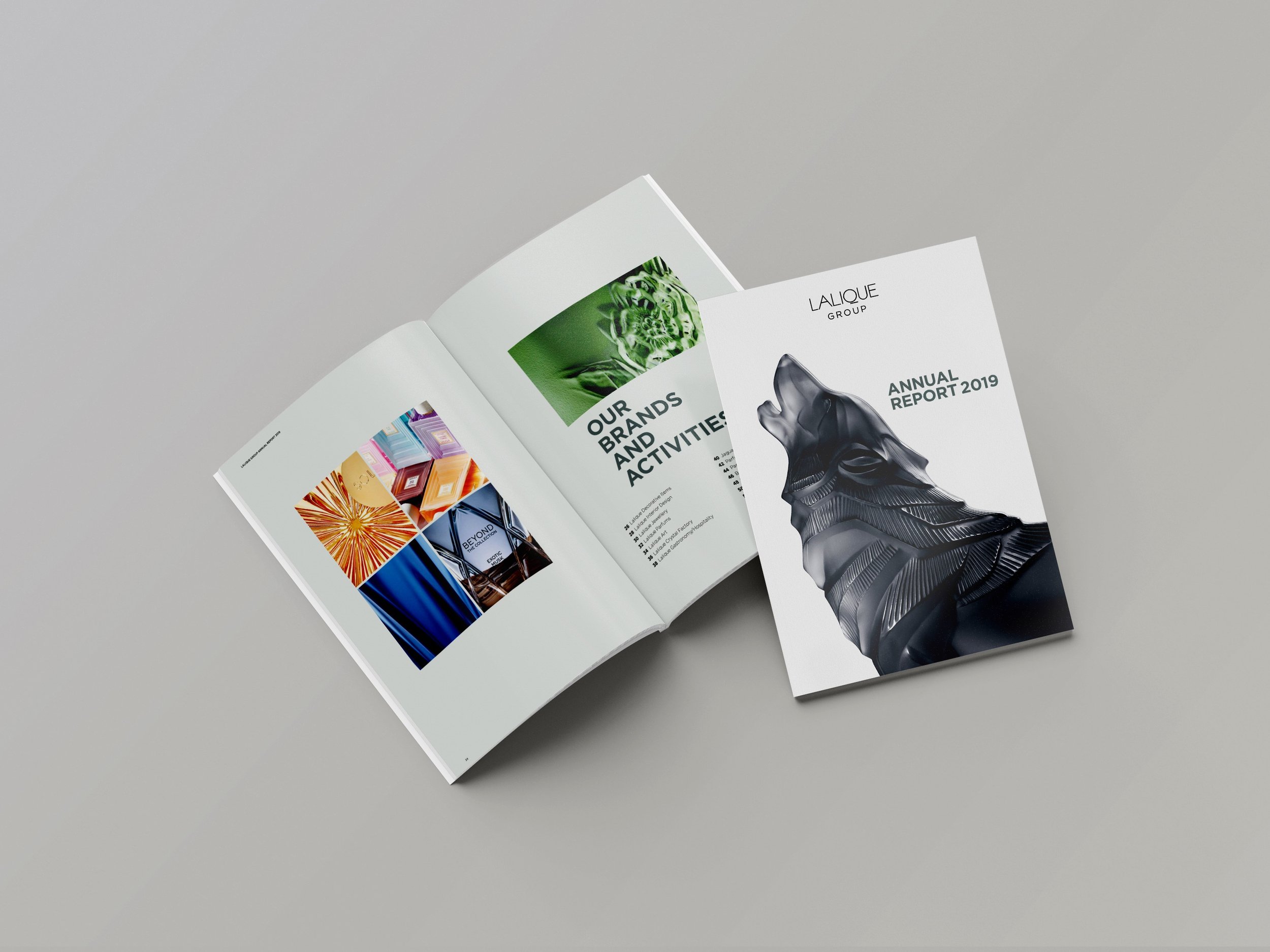 Couverture du rapport annuel 2019 de Lalique