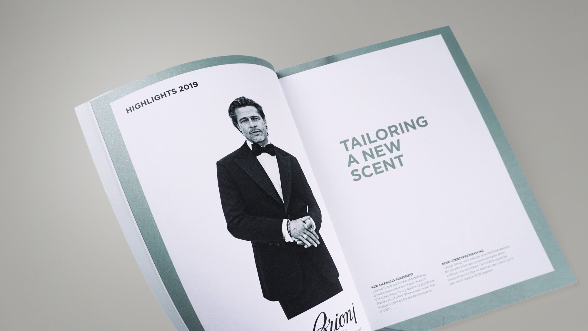 Lalique Annual Report 2019 Layout Highlights