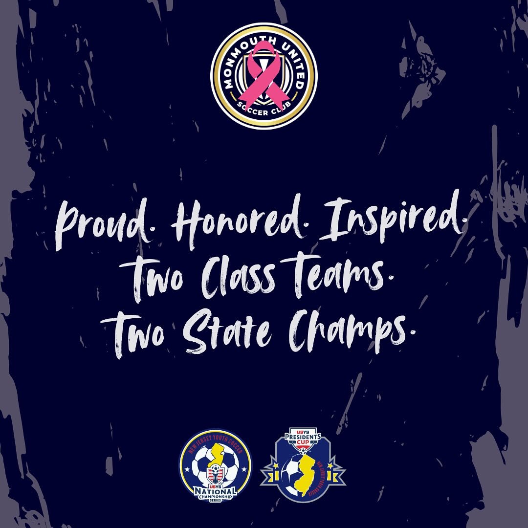 🏆🏆🥇🥇 Indescribably proud of our 2013 Boys Premier and 2014 Boys Premier II teams for taking home the @njyouthsoccer state cup. Prouder so of the way they did it - the journey they&rsquo;ve been on, their unbelievable growth and of the amazing peo