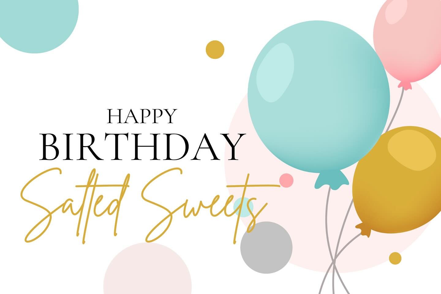 Countless cookies, cakes, messages, smiles, mistakes, delighted customers, new friends, backaches, Pinterest scrolls, dishes, trips to Costco, and THREE years of Salted Sweets by Keely! 
Thank you all for supporting me along the way and helping me g