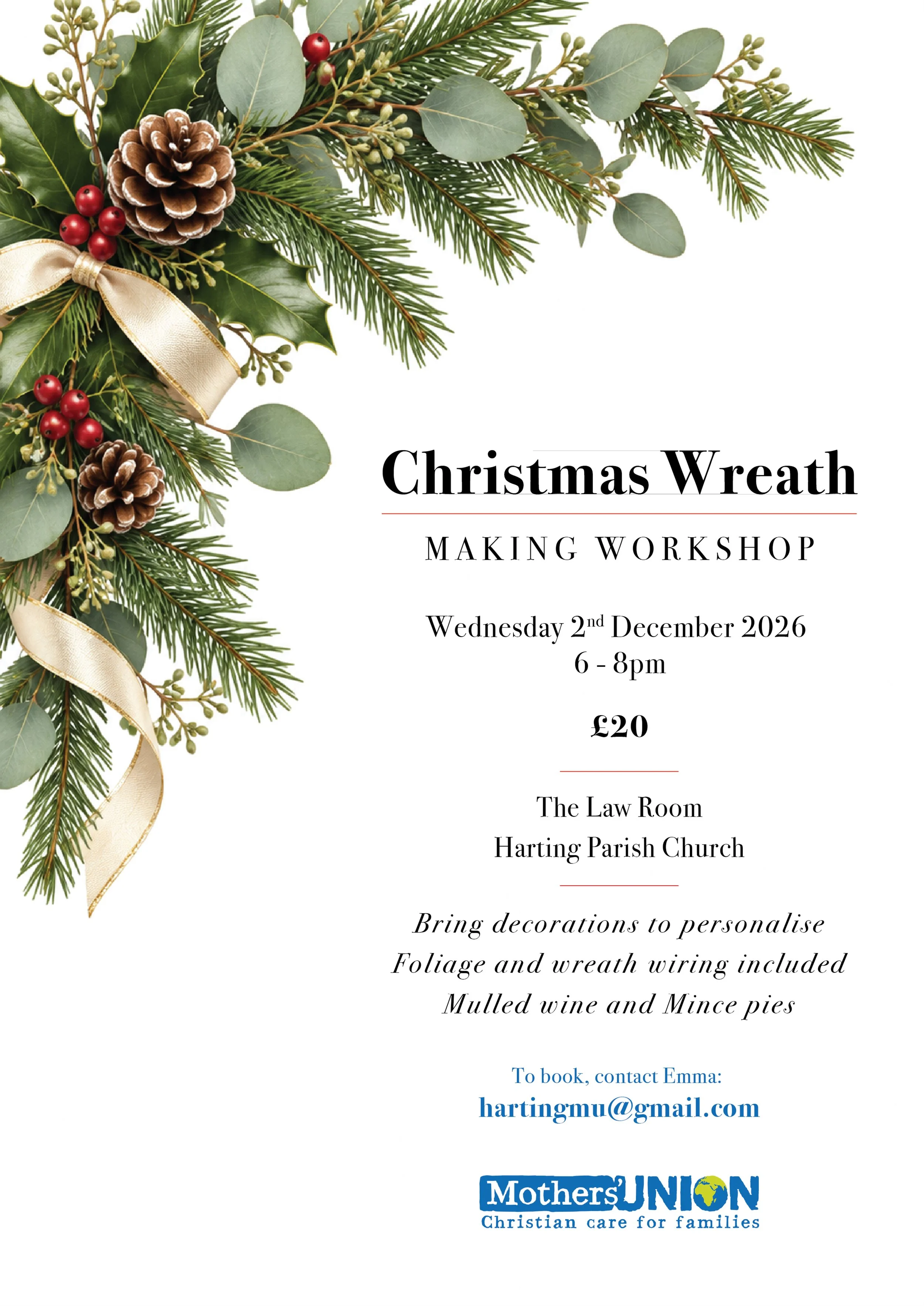 Christmas Wreath Making