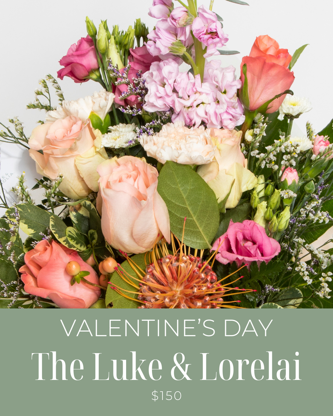 The Luke & Lorelei - Valentine's Arrangement