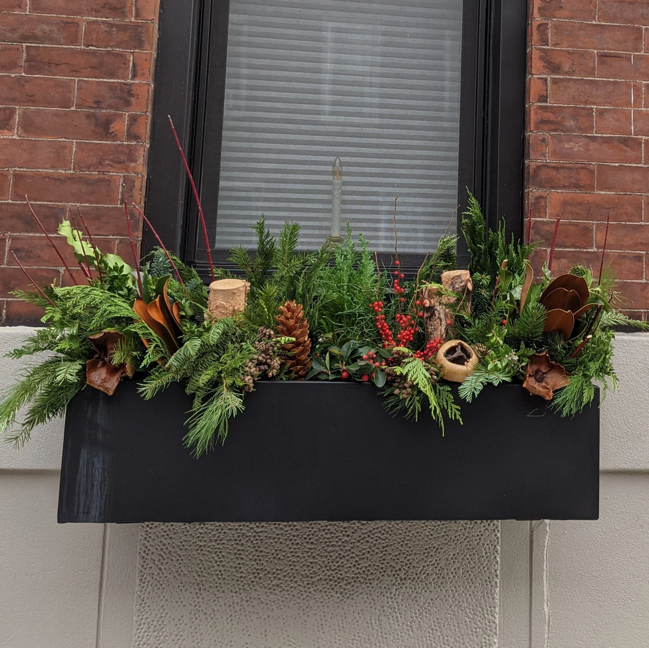 DIY Tray - Winter Greens