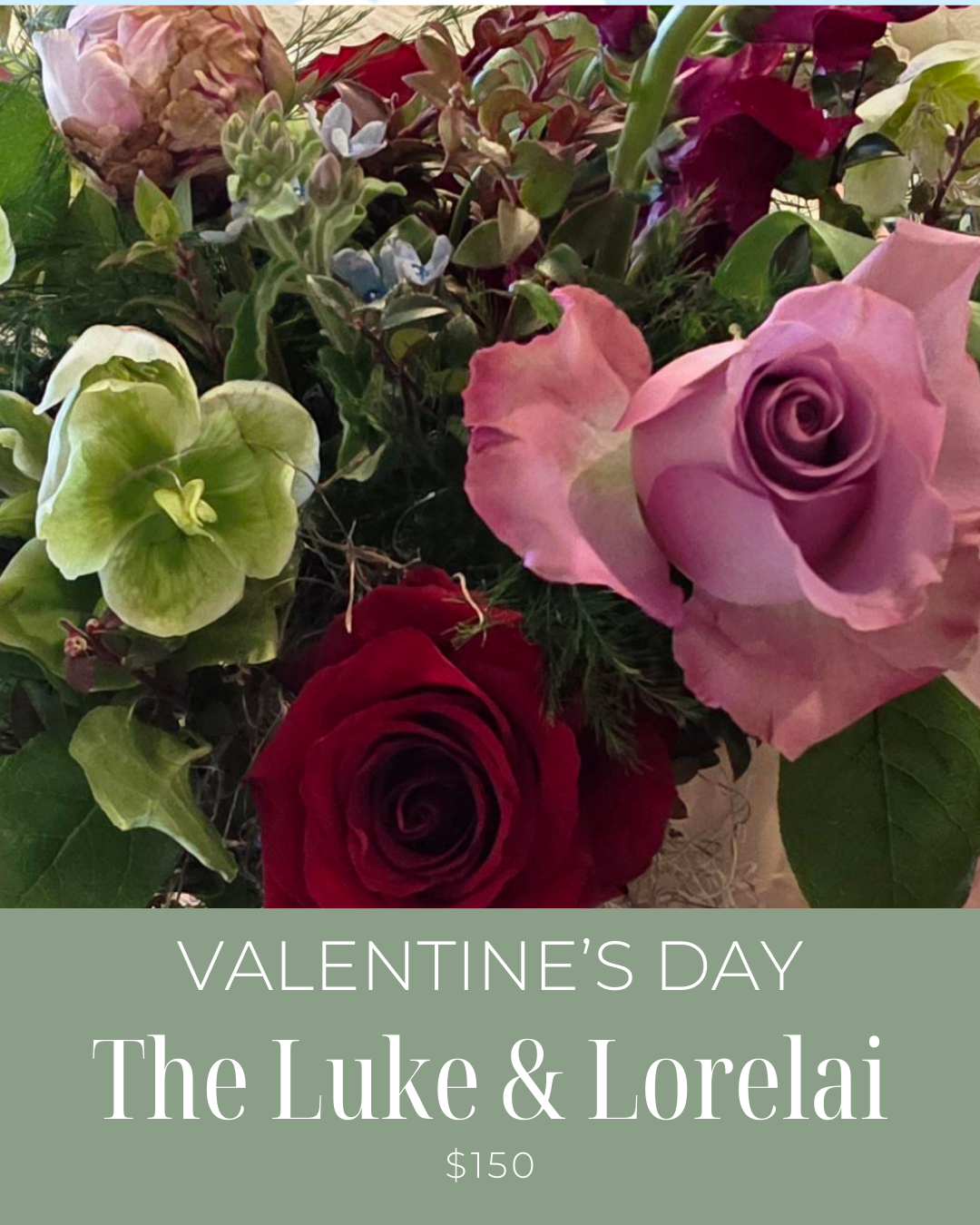 The Luke & Lorelei - Valentine's Arrangement