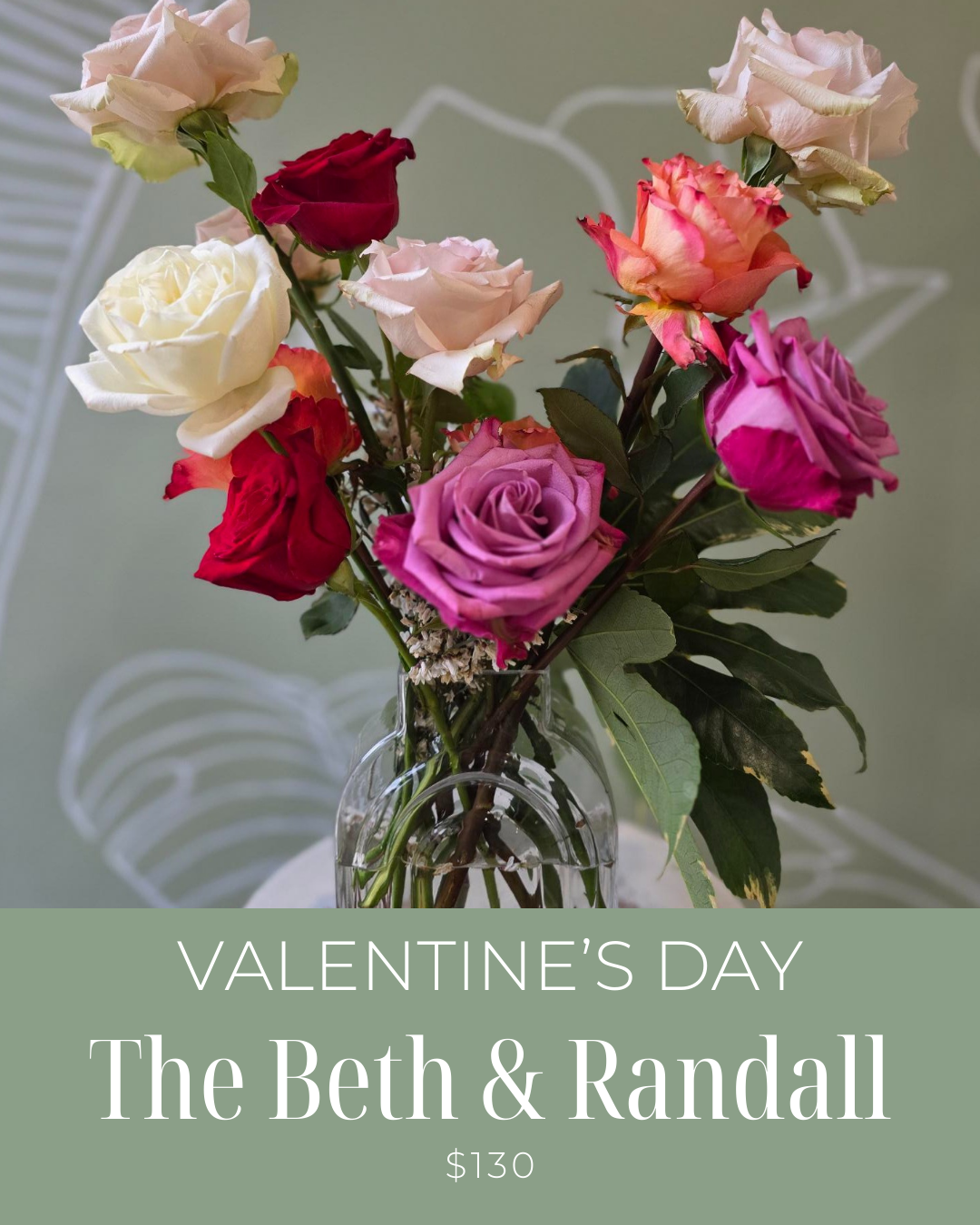 The Beth & Randall - Valentine's Arrangement