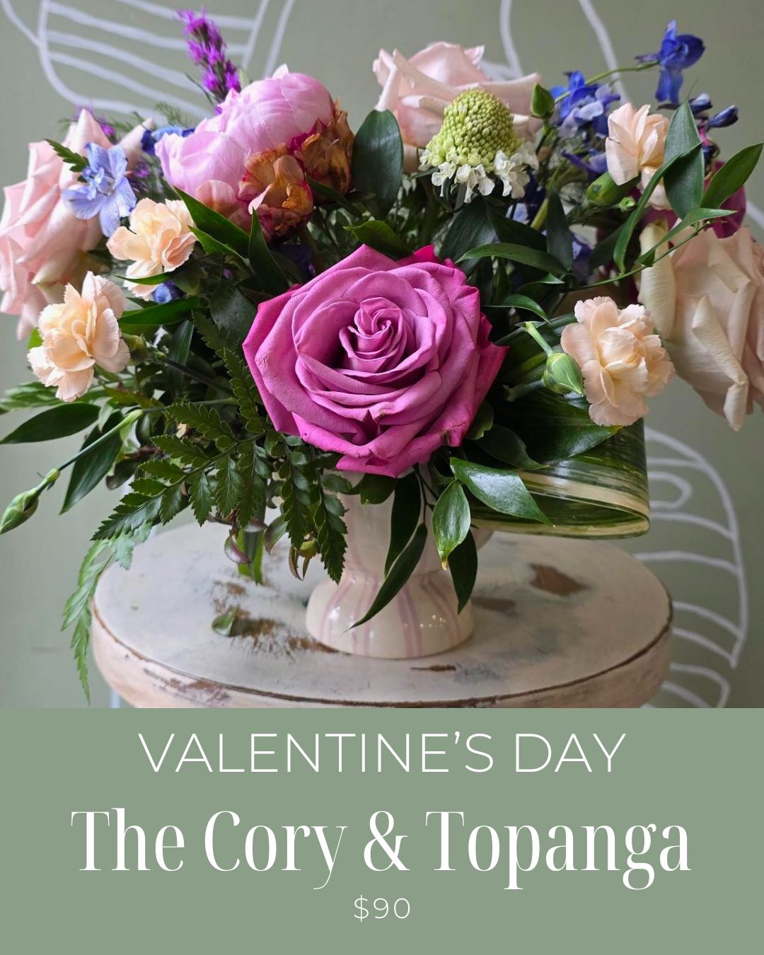 The Cory & Topanga - Valentine's Arrangement